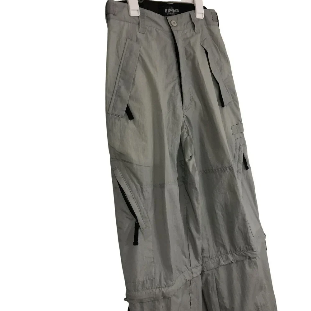 NWT Epic Designs Hiking Pants Cargo Convertible Mens Size S - Picture 5 of 16